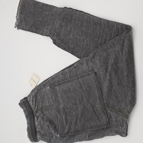 Free People Cozy All Day Harem Leggings Washed Black XS - Picture 2 of 16